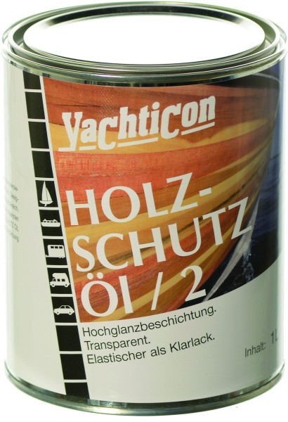 Wood Protection Oil 2 / High Gloss Coating 1000 ml