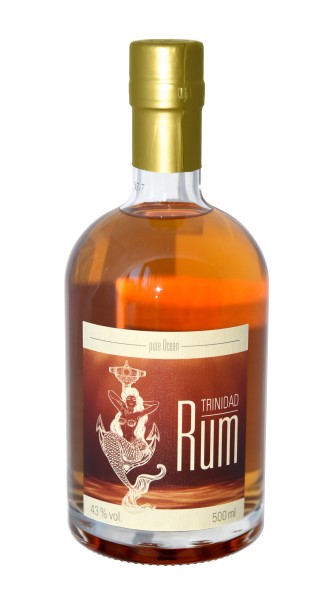 Pure Ocean Trinidad Rum 43% vol. 500 ml